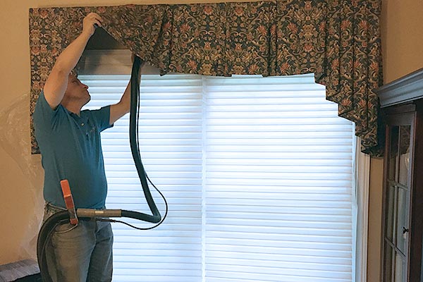 Cleaning Custom Window Treatments